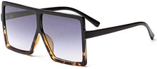 Load image into Gallery viewer, Mask Off Oversized Flat Top Square Sunglasses