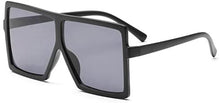 Load image into Gallery viewer, Mask Off Oversized Flat Top Square Sunglasses