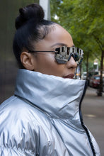 Load image into Gallery viewer, 'Gemstone' Jagged Rimless Sunglasses