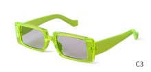 Load image into Gallery viewer, 90's Vintage Rectangular Thick Frame Sunglasses