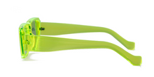Load image into Gallery viewer, 90's Vintage Rectangular Thick Frame Sunglasses