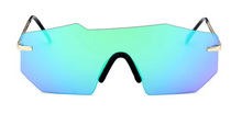 Load image into Gallery viewer, 'Gemstone' Jagged Rimless Sunglasses