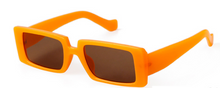 Load image into Gallery viewer, 90's Vintage Rectangular Thick Frame Sunglasses