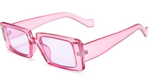 Load image into Gallery viewer, 90's Vintage Rectangular Thick Frame Sunglasses