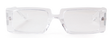 Load image into Gallery viewer, 90's Vintage Rectangular Thick Frame Sunglasses