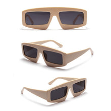 Load image into Gallery viewer, 3D Futuristic Chunky Rectangular Sunglasses