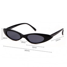 Load image into Gallery viewer, Retro 90's Cate-eye Mini Sunglasses