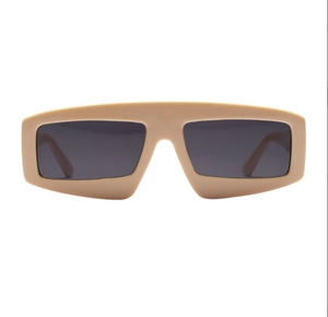 3D Futuristic Chunky Rectangular Sunglasses