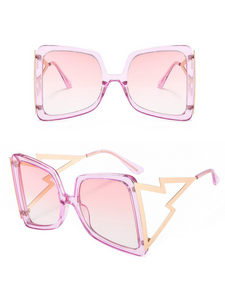 'Blush' Oversized Square Sunglasses